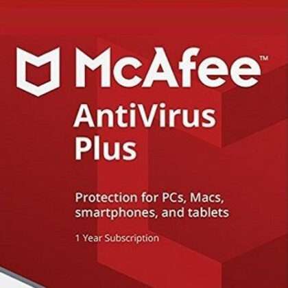 Mcafee Antivirus Plus 1 Pc/1 Year
