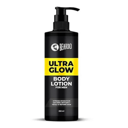 BD Ultraglow Body Lotion for Men, 250 ml | Hydrating & Light Weight Winter Moisturizer for Body