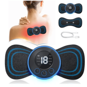 Electric EMS Neck and Shoulder Massager, Body Pain Relief Massager