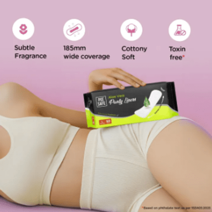Pee Safe Aloe Vera Panty Liners (Pack of 100 Liners)