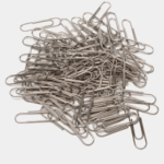 75Pcs Paper Clips, U Clips, Gem Clips, Metal